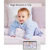 imageeufy Security SpaceView Pro Video Baby Monitor with 5quot Screen TwoWay Audio 720p Pan ampamp Tilt Night Vision Lullaby Player Wide Angle Lens Not Included No App Required Renewed