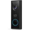 imageeufy  Security Smart WiFi Add On Video Doorbell 2K  Black Renewed