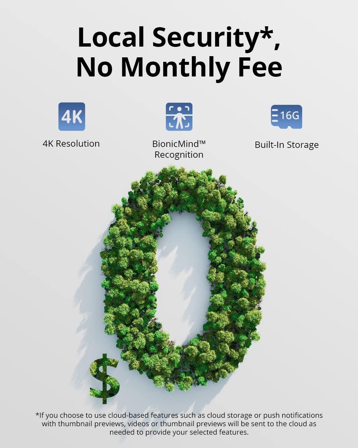 imageeufy Security SoloCam S340 Solar Security Cameras Wireless Outdoor HomeBase S380 Video Doorbell E340 Battery Powered Camera Floodlight Camera E340