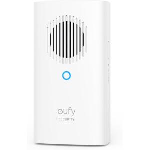 imageeufy Security Video Doorbell AddOn Chime Indoor Chime Requires eufy Security Video Doorbell E340C30C31 NoDelay Ring Adjustable Volume 8 Fun Ringtones only works with 24GHz WiFi