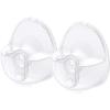 imageeufy Original Milk Container 2Pack for Wearable Breast Pump E10 BPAFree Reusable Breast Pump Container Collects Up to 5 oz 150 ml Each Fridge and FreezerSafe Clear