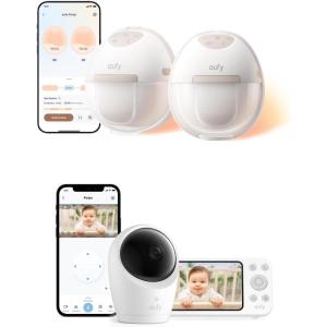 imageeufy Heated Breast Pump HandsFree E20 ampamp Baby Monitor E20 Bundle
