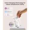 imageeufy Breast Milk Storage Bag with Temperature Sensing Color Change Milk Storing Bags for Breastfeeding 7 oz Disposable Storage Bags SelfStanding Leakproof Milk Freeze Storage Pouches 120 Pieces