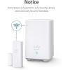 imageeufy Security Entry Sensor Detects Opened and Closed Doors or Windows Sends Alerts Triggers Siren 2Year Battery Life Indooruse Only Requires HomeBase HomeBase E or HomeBase 2 Renewed