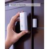 imageeufy Security Entry Sensor Detects Opened and Closed Doors or Windows Sends Alerts Triggers Siren 2Year Battery Life Indooruse Only Requires HomeBase HomeBase E or HomeBase 2 Renewed