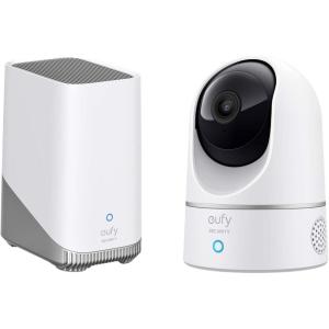imageeufy Security Indoor Cam E220 Camera for Home Security Pan amp Tilt DogPet Camera 2K WiFi PluginHomeBase 3eufy Edge Security Center Local Expandable Storage up to 16TB No Mothly FeeBundle