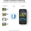 imageeufy Security SoloCam E42 8Cam Kit HomeBase S380 4K Security Camera Wireless Outdoor Solar Powered AI Motion Tracking Strobe Light Pan amp Tilt Facial Recognition Local Storage Up to 16 TB