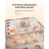 imageeufy Bottle Washer S1 Pro Builtin Water Softener AllinOne 3D HydroBlast Washer 212F Steam Sterilizer amp Thoroughly Fast Dryer Largest 10Bottle Capacity Smart App Control HandsFree