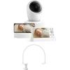 imageeufy Security E21 Baby Monitor with Baby Monitor Crib Mount 4K UHD Camera 5 720p Screen PanTilt and 8 Zoom Dual WiFiLocal Connection 247 App Recording