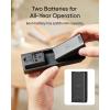 imageeufy Security Video Doorbell E340 Battery Powered with Extra Backup with Chime Uninterrupted Use with Rechargeable Battery Dual Cameras 2K Full HD No Monthly Fee