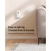 imageeufy Security Video Doorbell E340 Battery Powered with Extra Backup with Chime Uninterrupted Use with Rechargeable Battery Dual Cameras 2K Full HD No Monthly Fee