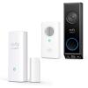imageeufy Security Video Doorbell Camera E340 Battery Powered with Chime and Entry Sensor Dual Cameras with Delivery Guard 2K Full HD and Color Night Vision