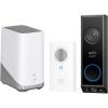 imageeufy Security Video Doorbell E340 Battery Powered amp HomeBase S380 Bundle2K Full HD Dual Cameras amp HeadtoToe View HomeBase S380 Compatible No Monthly Fee