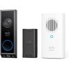 imageeufy Security Video Doorbell E340 Battery Powered with Extra Backup with Chime Uninterrupted Use with Rechargeable Battery Dual Cameras 2K Full HD No Monthly Fee