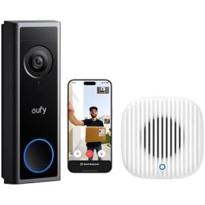 imageeufy Security Video Doorbell C31 amp Video Doorbell Chime 2 Bundle