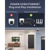 imageeufy 4K NVR Security Camera System S4 Max 8 Cam with 8TB HDD POE Wired 247 Recording Triple Lens BulletPTZ Cam 360 PTZ Up to 16CH CrossCam Tracking 8 Auto Zoom Smart Video SearchTurret Addon Cam