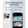 imageeufy 4K NVR Security Camera System S4 Max 8 Cam with 8TB HDD POE Wired 247 Recording Triple Lens BulletPTZ Cam 360 PTZ Up to 16CH CrossCam Tracking 8 Auto Zoom Smart Video Search8 BulletPTZ Cams w8TB