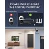 imageeufy 4K NVR Security Camera System S4 Max 8 Cam with 8TB HDD POE Wired 247 Recording Triple Lens BulletPTZ Cam 360 PTZ Up to 16CH CrossCam Tracking 8 Auto Zoom Smart Video SearchBulletPTZ Addon Cam