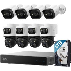 imageeufy PoE NVR Security Camera S4 MAX amp4 PoE Bullet Cameras Bundle