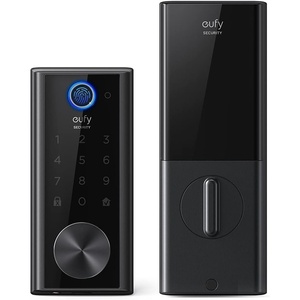 image:imageeufy Security E130 Smart Lock Touch Fingerprint Keyless Entry Door Lock Bluetooth Electronic Deadbolt Touchscreen Keypad IP65 Weatherproofing Compatible with WiFi Bridge Sold Separately