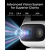 image:imageeufy Security IndoorOutdoor Camera C312Pack P66 SpotlightFree Color Night Vision 360 Coverage View AutoTrackingHumanVehiclePetCry Detection 247 Recording Black No Subscriptionwhite