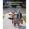 image:imageeufy Security IndoorOutdoor Camera C312Pack P66 SpotlightFree Color Night Vision 360 Coverage View AutoTrackingHumanVehiclePetCry Detection 247 Recording Black No Subscriptionwhite