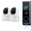 image:imageeufy Security Indoor Cam E220 2 Packs amp Video Doorbell E340Bundle