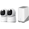 image:imageeufy Security Indoor Cam E30 2Cam Kit Latest Generation 4K UHD Security Camera PetDogBaby Camera with Phone appHomeBase 3 Local Expandable Storage Up to 16TBNo Monthly Fee Bundle
