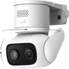 image:imageeufy Security IndoorOutdoor Camera C312Pack P66 SpotlightFree Color Night Vision 360 Coverage View AutoTrackingHumanVehiclePetCry Detection 247 Recording Black No Subscriptionwhite