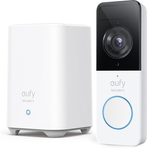 image:imageeufy Security Video Doorbell 2E Battery with 2K Resolution and 120Day Battery Hardwired Installation Not Supported Renewed
