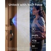 image:imageeufy Security Smart Lock E40 with Facial Recognition Keyless Entry Door Lock for Front Door Advanced 3in1 Security 2K Camera Doorbell and Face Unlocking Dual Power System MatterVideo lock  Facial recognition