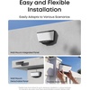 image:imageeufy Security Wall Light Cam S4 4K Ultra HD Solar Security Camera  Wireless Outdoor Camera Floodlight Forever Power Motion Activated Light AI Detection IP65 No Monthly Fee Builtin 32GB