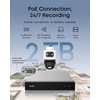 image:imageeufy Security 4K PoE NVR System E504Cam KitDualLens BulletPTZ2TB HDD4 Cam  2TB HDD