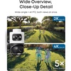 image:imageeufy Security 4K PoE NVR System E504Cam KitDualLens BulletPTZ2TB HDD4 Cam  2TB HDD
