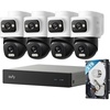 image:imageeufy Security 4K PoE NVR System E504Cam KitDualLens BulletPTZ2TB HDD4 Cam  2TB HDD
