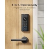 image:imageeufy Security Video Smart Lock E330 with eufy Smart Display E10 3in1 CameraDoorbellFingerprint Keyless Entry Door Lock