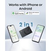 image:imageeufy SmartTrack Card E40 Works with iPhone iOS or Android 17 mm UltraThin Wireless Charging 80 dB Loud Alarm WaterResistant Perfect for Wallets and Passports