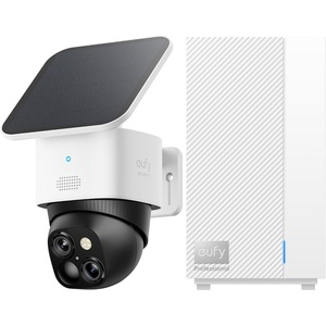 image:imageeufy Security 3K Dual Camera SoloCam S340 amp HomeBase Professional S1 Bundle