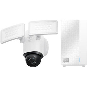 image:imageeufy Security DualLens Floodlight Camera E340 amp HomeBase Professional S1 Bundle