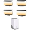 image:imageeufy Security Wall Light Cam S4 4Pack 4K HD Solar Security Cameras